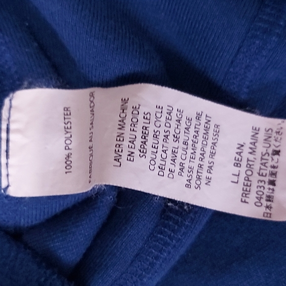 L.L. Bean Fleece Pullover Sweater - Picture 4 of 4